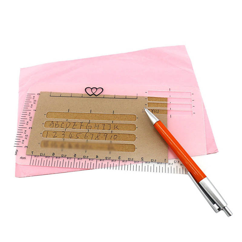 4pcs/set Envelope Stencil Templates Rulers for Letter Invitations Greeting Cards XH8Z AP08
4pcs/set Envelope Stencil Templates Rulers for Letter Invitations Greeting Cards XH8Z AP08