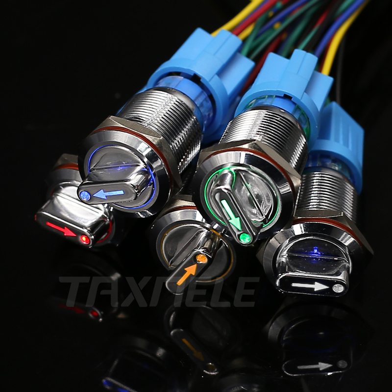 19mm 22mm led metal rotary push button brass latching 2 3 position Switch Press Button rotary 2NO 2NC Rotate rotation
19mm 22mm led metal rotary push button brass latching 2 3 position Switch Press Button rotary 2NO 2NC Rotate rotation