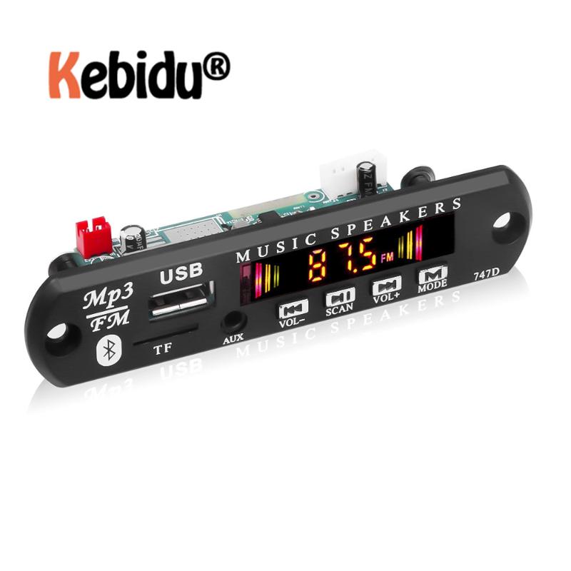 Kebidumei Bluetooth 5.0 MP3 decoder WMA WAV FLAC APE Decoder Board Audio Module USB TF Radio with Call Recording
Kebidumei Bluetooth 5.0 MP3 decoder WMA WAV FLAC APE Decoder Board Audio Module USB TF Radio with Call Recording