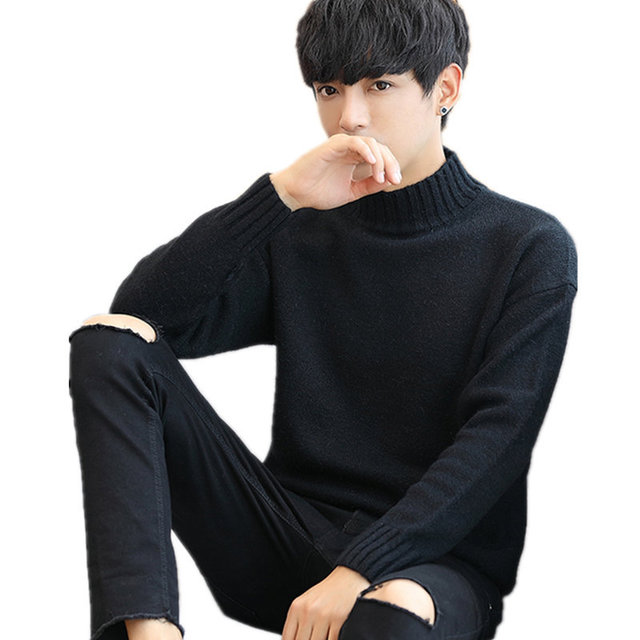 OKKDEY 2020 Winter Men's Sweater Long Sleeve Knitwear High Collar Sweater Youth Korean Thickened Warm Upper, Beige
OKKDEY 2020 Winter Men's Sweater Long Sleeve Knitwear High Collar Sweater Youth Korean Thickened Warm Upper, Beige