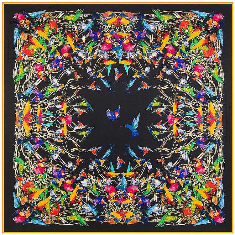 2020 Womens Square Ethnic Silk Women Twill Scarf Shawl Big Bird Pattern Wholesale 130*130 1310M
2020 Womens Square Ethnic Silk Women Twill Scarf Shawl Big Bird Pattern Wholesale 130*130 1310M