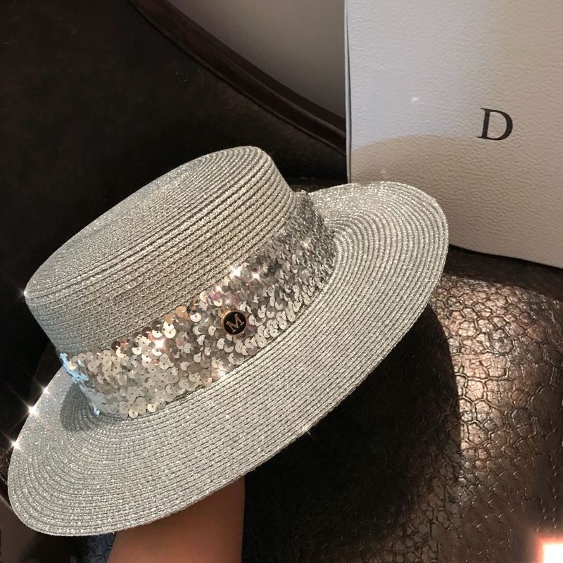 Sequined Silver Big Brim Hat Silver Color Beach Hat Holiday Sunshade Star Celebrity Inspired Foldable
Sequined Silver Big Brim Hat Silver Color Beach Hat Holiday Sunshade Star Celebrity Inspired Foldable