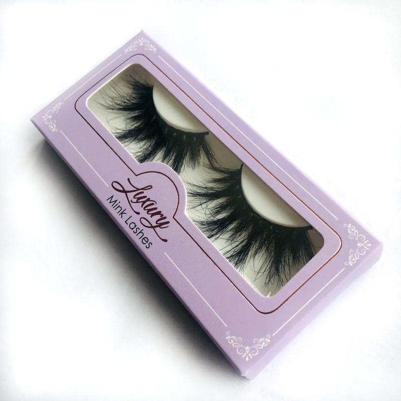 False Eyelashes Buzzme 3D Mink 25mm Lashes Luxury Hand Made Medium Volume Cruelty Free