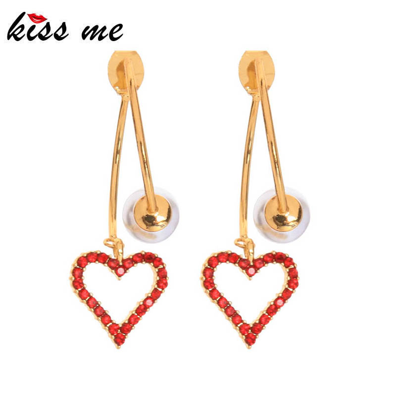 kissme Delicate Transparent Black Red Crystal Heart Drop Earrings For Women Gifts Unique Acrylic Pearl Earrings Fashion Jewelry
kissme Delicate Transparent Black Red Crystal Heart Drop Earrings For Women Gifts Unique Acrylic Pearl Earrings Fashion Jewelry