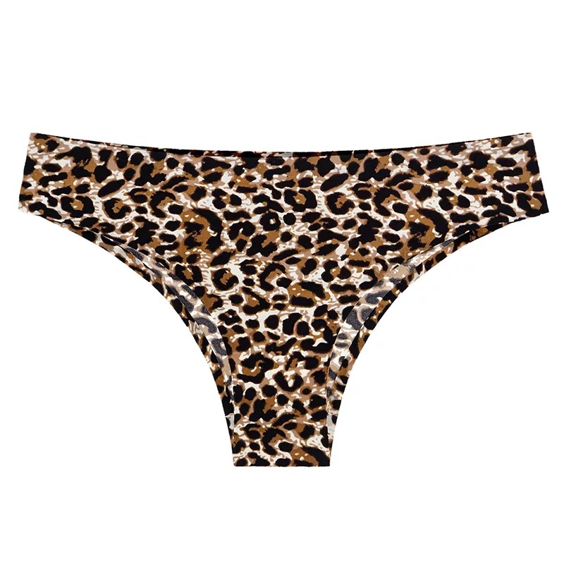 Sexy Seamless Panties Woman Underwear Sports Leopard zebra Pattern Female T-back Low waist Ice Silk Comfortable Panties 1 Pcs, Color 2
Sexy Seamless Panties Woman Underwear Sports Leopard zebra Pattern Female T-back Low waist Ice Silk Comfortable Panties 1 Pcs, Color 2