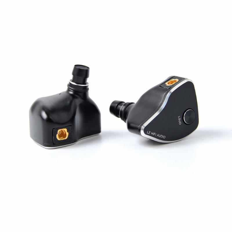 

2020 LZ A6 In Ear Earphone 4BA+1DD+1Piezoelectric Ceramics Hybrid 6 Units HIFI IEM Earbud Replaceable Nozzle MMCX Detachable