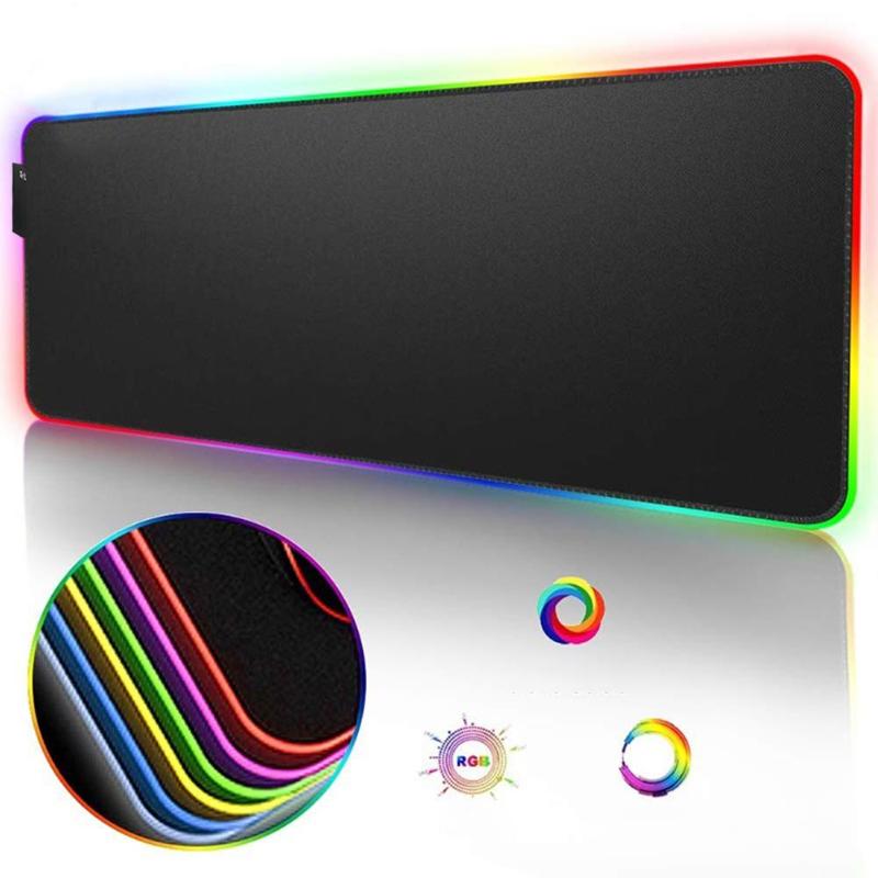 RGB Gaming Mouse Pad Large Mouse Pad Gamer Led Computer Mousepad Mat with Backlight Carpet For keyboard Desk Mat Mause
RGB Gaming Mouse Pad Large Mouse Pad Gamer Led Computer Mousepad Mat with Backlight Carpet For keyboard Desk Mat Mause