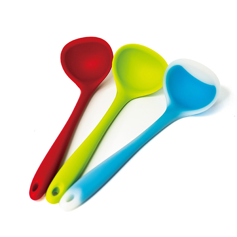 Practical Silicone Spoon Integrated Silicone Porridge Spoon Family Kitchen HighTemperature Spoons Blue Red Yellow Green
Practical Silicone Spoon Integrated Silicone Porridge Spoon Family Kitchen HighTemperature Spoons Blue Red Yellow Green
