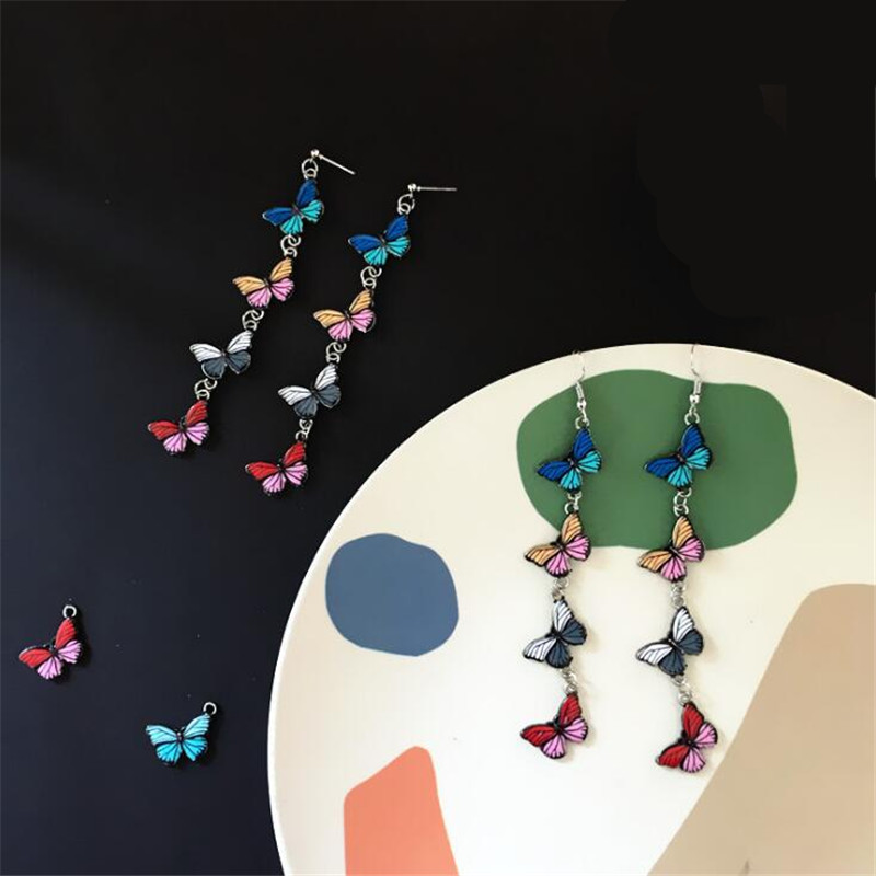 1Pair DIY Colorful Butterfly Dangle Earrings for Women Drop Earrings Jewelry Fashion Accessories Gift
1Pair DIY Colorful Butterfly Dangle Earrings for Women Drop Earrings Jewelry Fashion Accessories Gift