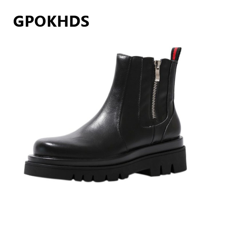 GPOKHDS 2021 women Ankle boots Cow leather Winter short plush Round Toe High heels female Riding boots size 41, Black
GPOKHDS 2021 women Ankle boots Cow leather Winter short plush Round Toe High heels female Riding boots size 41, Black