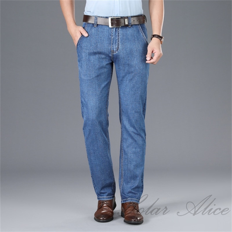 Free shipping 2020 men's autumn and winter new brand business stretch straight jeans loose large size middle-aged casual pants, Blue
Free shipping 2020 men's autumn and winter new brand business stretch straight jeans loose large size middle-aged casual pants, Blue
