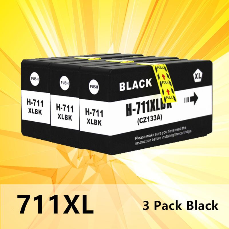 Compatible 711 711 CZ130A BLACK for 711XL Ink Cartridge for DesigJet T120 T520 T120 24 610 T520 24 Printer
Compatible 711 711 CZ130A BLACK for 711XL Ink Cartridge for DesigJet T120 T520 T120 24 610 T520 24 Printer