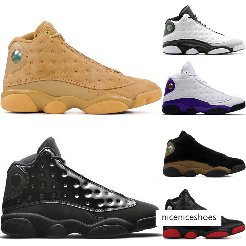 Arrive 13 New Wheat Men Basketball Shoes 13s Cap and Gown Court Purple Black Cat Chicago Grey Toe Dirty Bred Mens Sneakers
Arrive 13 New Wheat Men Basketball Shoes 13s Cap and Gown Court Purple Black Cat Chicago Grey Toe Dirty Bred Mens Sneakers