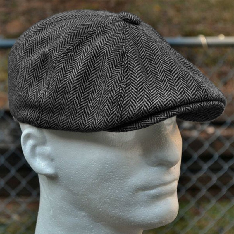Berets Sboy Cap Wool Tweed Octagonal For Men Grey Brown Gatsby Hat Cabbies Headpiece Beret Hats, Dark grey
Berets Sboy Cap Wool Tweed Octagonal For Men Grey Brown Gatsby Hat Cabbies Headpiece Beret Hats, Dark grey