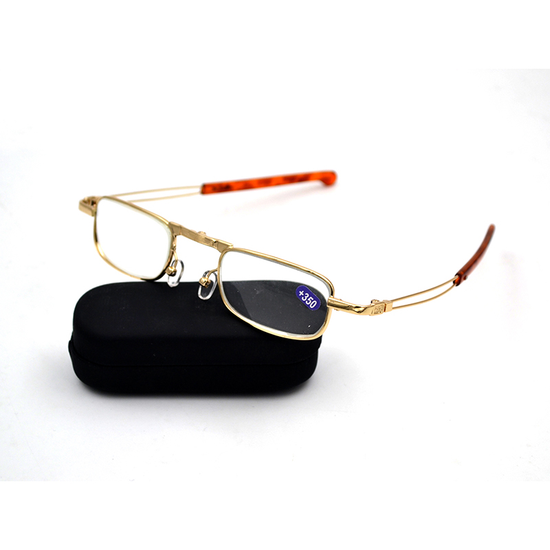 Unisex Folding Reading Glasses magnifier Metal Frame Adjust flexible Legs Presbyopic Eye Glasses Old Man Spectacles With Box L3
Unisex Folding Reading Glasses magnifier Metal Frame Adjust flexible Legs Presbyopic Eye Glasses Old Man Spectacles With Box L3