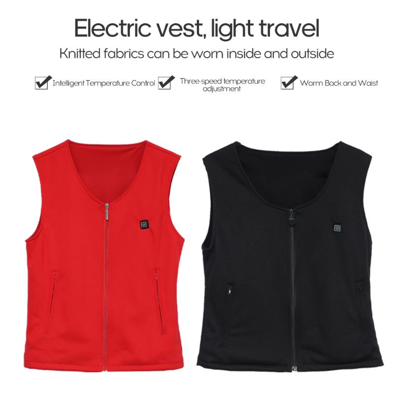 Knitted Pure Cotton Thermoelectric Vest Intelligent USB Male and Female V Collar Electric Clothes Red XXXL Warm Heating Vest
Knitted Pure Cotton Thermoelectric Vest Intelligent USB Male and Female V Collar Electric Clothes Red XXXL Warm Heating Vest