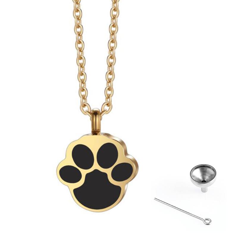 Stainless Steel Dog Cremation Urn Pendant Necklace Pet Cat Ash Urn Necklace Jewelry Gift For Him with 50cm Chain
Stainless Steel Dog Cremation Urn Pendant Necklace Pet Cat Ash Urn Necklace Jewelry Gift For Him with 50cm Chain