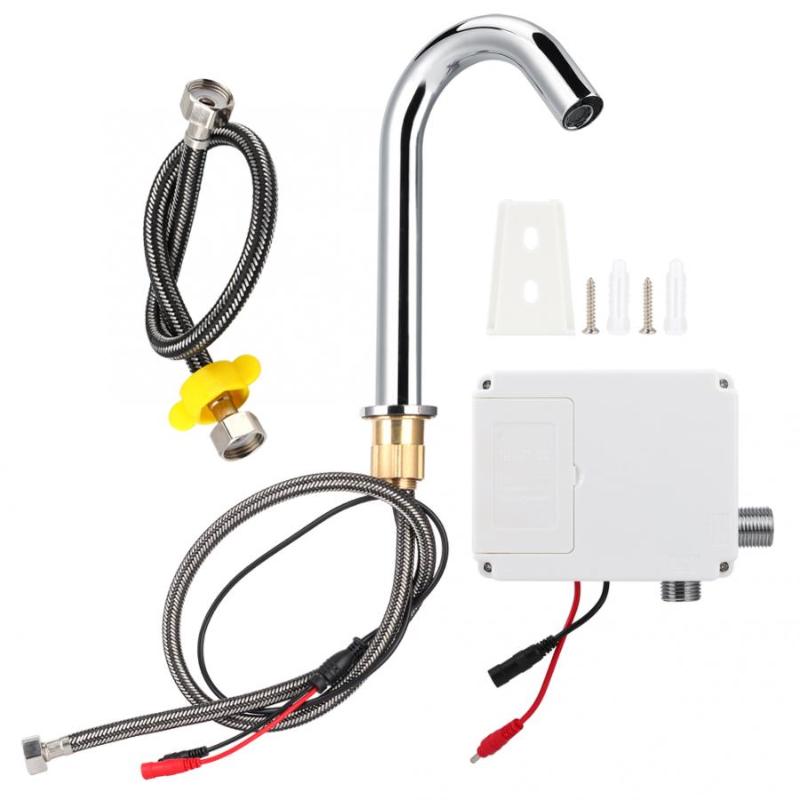3 Types G1/2in Thread Automatic Induction Sensor Water Faucet Infrared Single Cold Tap with Control Box for Kitchen
3 Types G1/2in Thread Automatic Induction Sensor Water Faucet Infrared Single Cold Tap with Control Box for Kitchen