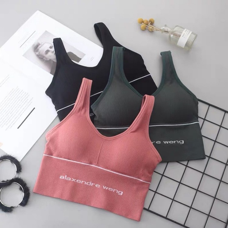 Women Letter Bra Sexy Sport Femme Underwear Hot Sale Brasieres Para Mujer Casual Ladies Backless Lingerie Bralette Intimates, Black a
Women Letter Bra Sexy Sport Femme Underwear Hot Sale Brasieres Para Mujer Casual Ladies Backless Lingerie Bralette Intimates, Black a