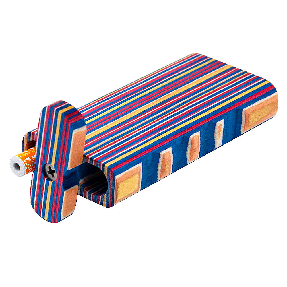 HONEYPUFF Handmade Wooden Dugout Kit Combo One Hitter Rainbow Stripe Wooden Dugout Case With Dip Cigarette Pipe Tobacco Smoking Accessories
HONEYPUFF Handmade Wooden Dugout Kit Combo One Hitter Rainbow Stripe Wooden Dugout Case With Dip Cigarette Pipe Tobacco Smoking Accessories