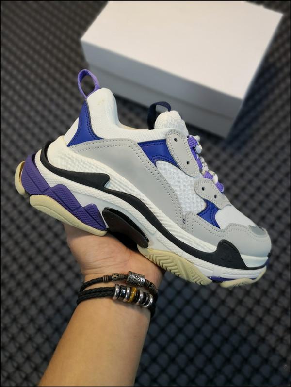 2020 Top Quality Triple S Low Old Dad Sneakers Combination Soles Boots Mens Womens Fashion Casual Shoes Orinigal Box Size 36-45, 13
2020 Top Quality Triple S Low Old Dad Sneakers Combination Soles Boots Mens Womens Fashion Casual Shoes Orinigal Box Size 36-45, 13