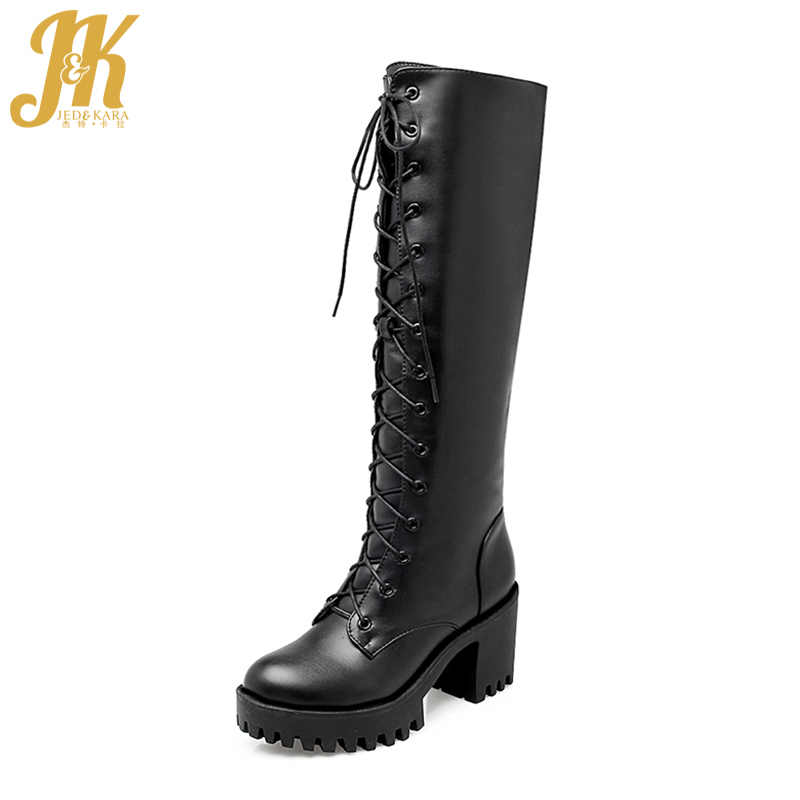 JK Winter Knee High Women Ankle Boots Pu Round Toe Footwear Cross Tied Short Plush Fashion Female Shoes New Platform Boots Shoes, White
JK Winter Knee High Women Ankle Boots Pu Round Toe Footwear Cross Tied Short Plush Fashion Female Shoes New Platform Boots Shoes, White