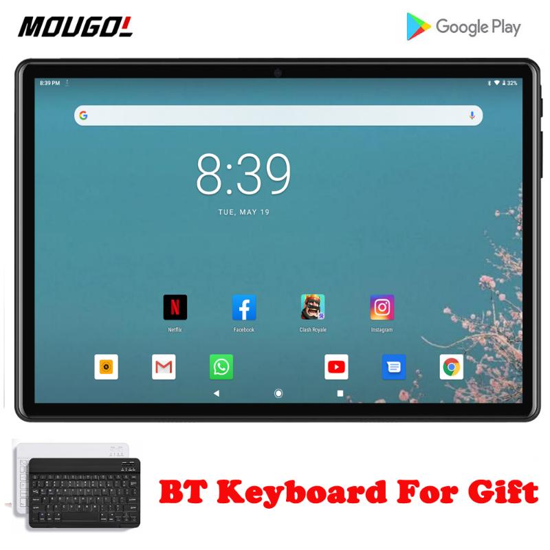 New Original 10 inch Tablet Pc Android 9.0 Google Market 3G Phone Call Dual SIM Cards WiFi GPS Bluetooth 10.1 Tablets + Keyboard, Black
New Original 10 inch Tablet Pc Android 9.0 Google Market 3G Phone Call Dual SIM Cards WiFi GPS Bluetooth 10.1 Tablets + Keyboard, Black