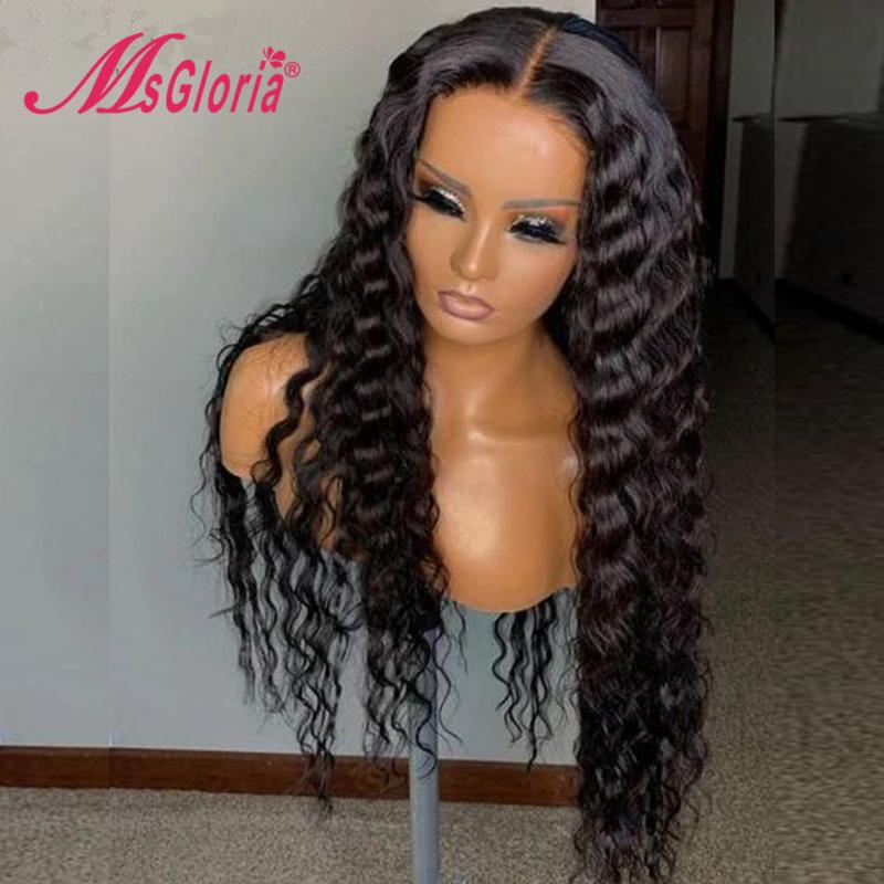 180% Density Pre Plucked Lace Front Human Hair Wigs For Black Women Deep Wave Lace Front Wig Brazilian Remy Hair Part Wig, As pic
180% Density Pre Plucked Lace Front Human Hair Wigs For Black Women Deep Wave Lace Front Wig Brazilian Remy Hair Part Wig, As pic