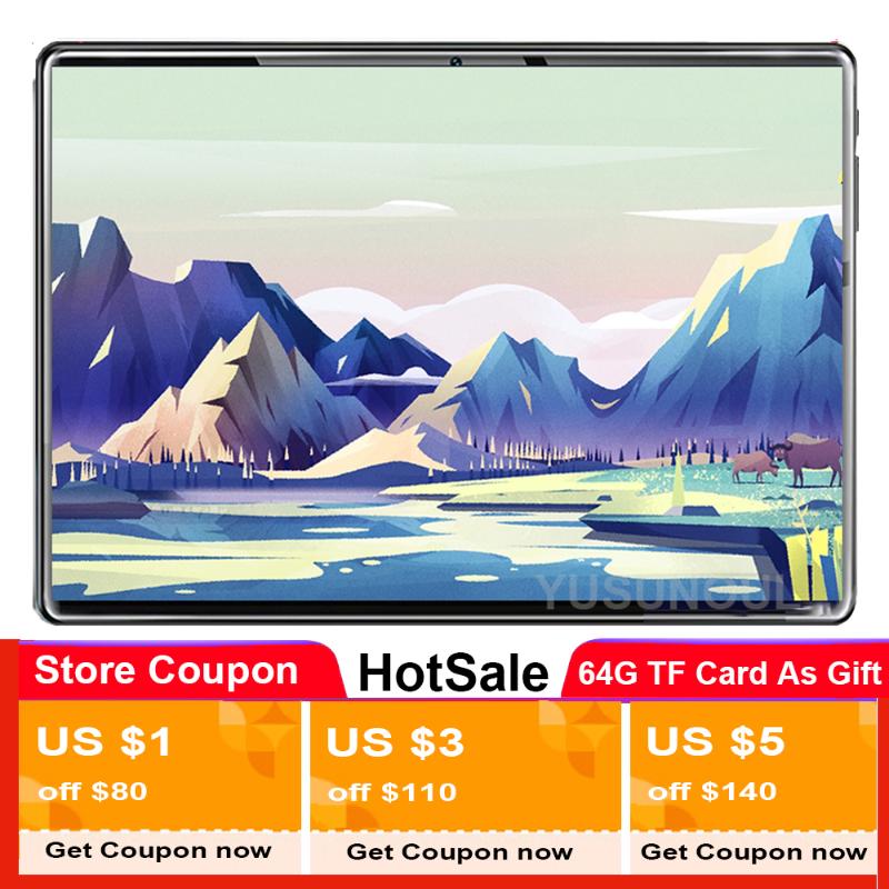 Hot Sale 2020 New Super Tempered 2.5D 10 inch tablet PC 3G Android 9.0 Quad Core 32GB ROM WiFi GPS 10.1 IPS Gifts+64GB TF Card, Black
Hot Sale 2020 New Super Tempered 2.5D 10 inch tablet PC 3G Android 9.0 Quad Core 32GB ROM WiFi GPS 10.1 IPS Gifts+64GB TF Card, Black