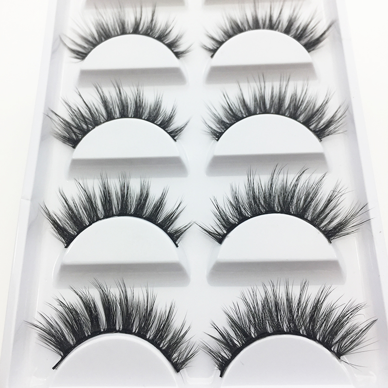 5 Pairs Handmade Wispy Fluffy Long Lashes Multipack 5D Soft Mink Hair False Eyelashes Makeup Tools Faux Eye Lashes
5 Pairs Handmade Wispy Fluffy Long Lashes Multipack 5D Soft Mink Hair False Eyelashes Makeup Tools Faux Eye Lashes