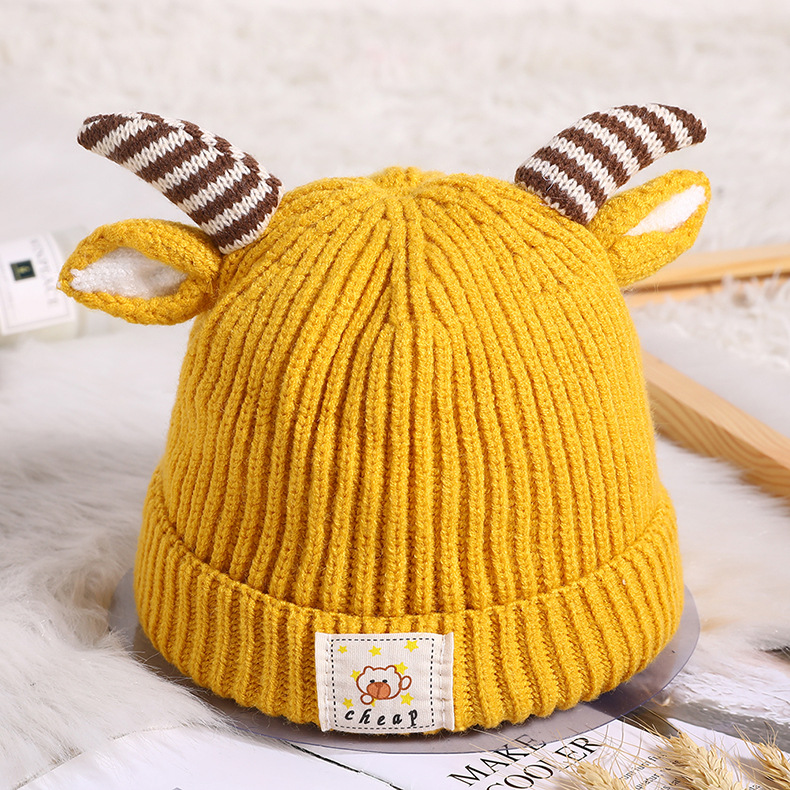 Children's Knitted Hat Little bear standard children's hat autumn and winter models of this benefit cartoon baby woolen
Children's Knitted Hat Little bear standard children's hat autumn and winter models of this benefit cartoon baby woolen