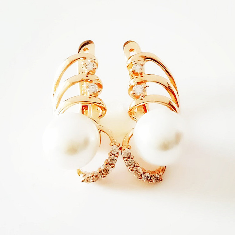 Women Drop Earrings 2020 New Rose 585 Gold Color Jewelry for Lady Hot Selling Office Luxury Simulated Pearl Earrings
Women Drop Earrings 2020 New Rose 585 Gold Color Jewelry for Lady Hot Selling Office Luxury Simulated Pearl Earrings