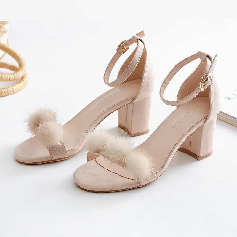 2020 Summer New Breathable Female Shoes Open Toe Square High Heeled Women's Shoes Comfortable Sandals H0043
2020 Summer New Breathable Female Shoes Open Toe Square High Heeled Women's Shoes Comfortable Sandals H0043