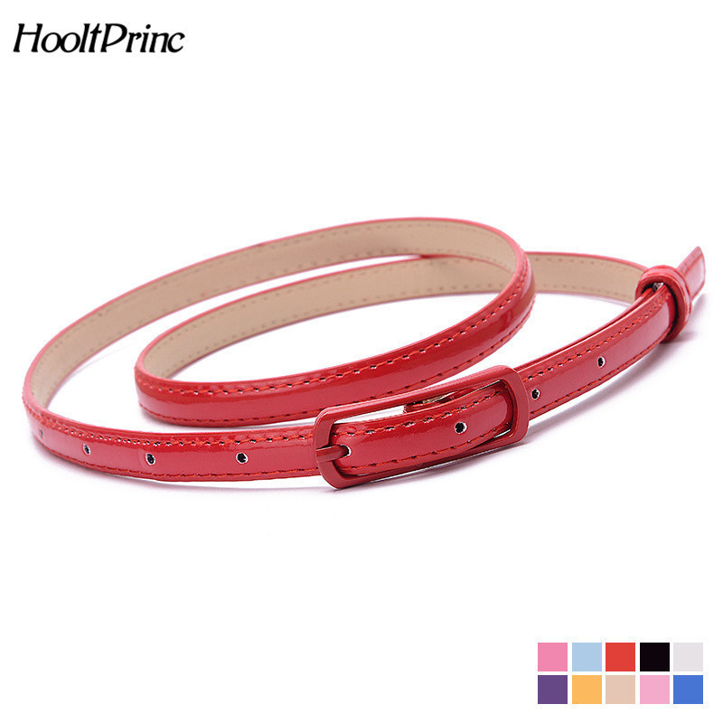 Candy Color Patent Leather Belt Sweetness Womens PU Leather Belts Thin Skinny Waistband Adjustable Belt Woman Belts For Dress, White
Candy Color Patent Leather Belt Sweetness Womens PU Leather Belts Thin Skinny Waistband Adjustable Belt Woman Belts For Dress, White