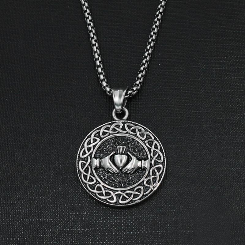 Stainless Steel Vintage Heart Dog Tag Round Pendant Necklace Circle Tag Heart Necklaces Jewelry For Men Women Gift
Stainless Steel Vintage Heart Dog Tag Round Pendant Necklace Circle Tag Heart Necklaces Jewelry For Men Women Gift