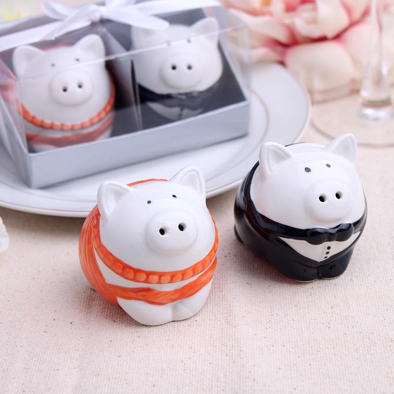 Party Favor Quevinal 2pcs/set Pig Couple Salt And Pepper Shaker Wedding Shower Gifts DHL & FEDEX
Party Favor Quevinal 2pcs/set Pig Couple Salt And Pepper Shaker Wedding Shower Gifts DHL & FEDEX