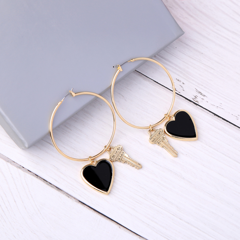 Red/Black Classic Women Ceramic Earrings Bijoux Hoop Mixed Charm Key Heart Dangle Earrings Jewelry Brincos
Red/Black Classic Women Ceramic Earrings Bijoux Hoop Mixed Charm Key Heart Dangle Earrings Jewelry Brincos
