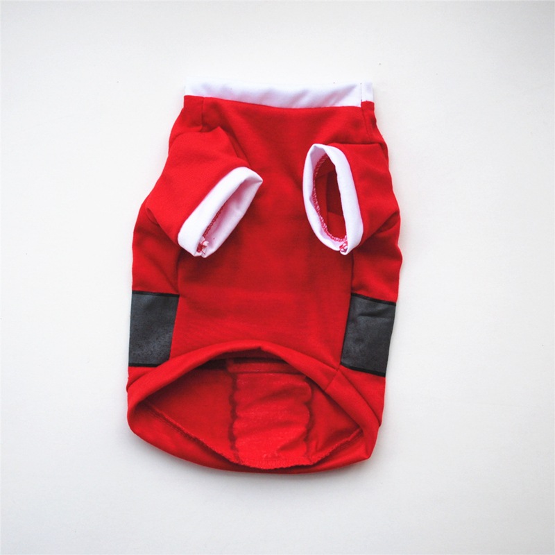 Pet Supplies Pet Clothes Fashion Puppy Dog Cat Spring And Summer Cotton T-Shirt Christmas Costume Variety Of Options