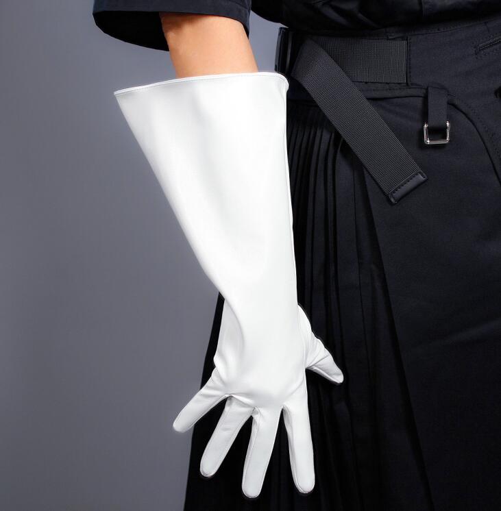 Women's fashion wide sleeve patent pu leather glove lady's club performance formal party leather leopard long glove 38cm R2204
Women's fashion wide sleeve patent pu leather glove lady's club performance formal party leather leopard long glove 38cm R2204