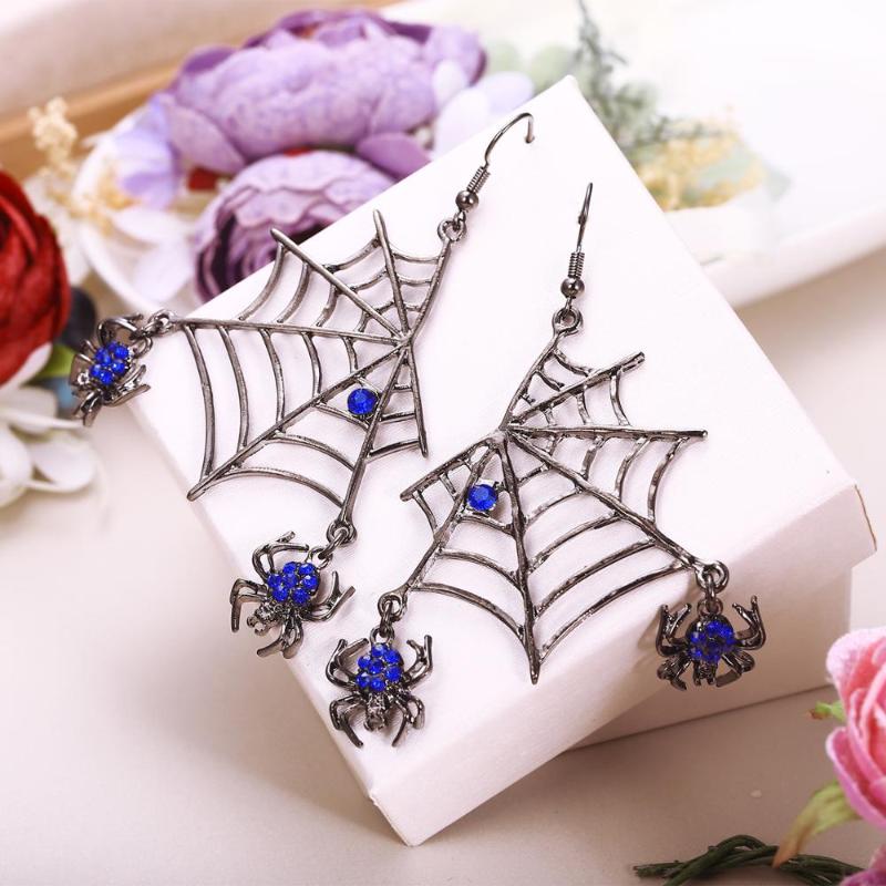 Tuliper Halloween Spider Earrings For Women Femme Animal Crystal Hook Dangle Party Jewelry Gift Gold Blue
Tuliper Halloween Spider Earrings For Women Femme Animal Crystal Hook Dangle Party Jewelry Gift Gold Blue