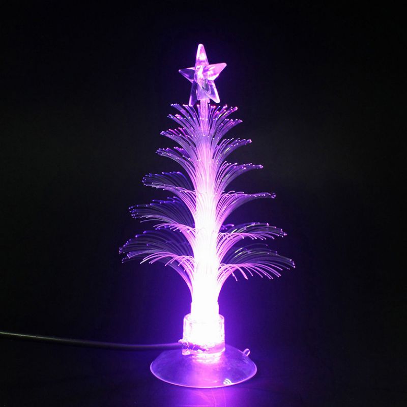 Desktop Christmas Tree Lights Home Decoration Color Changing Fiber Optic Night Lights
Desktop Christmas Tree Lights Home Decoration Color Changing Fiber Optic Night Lights