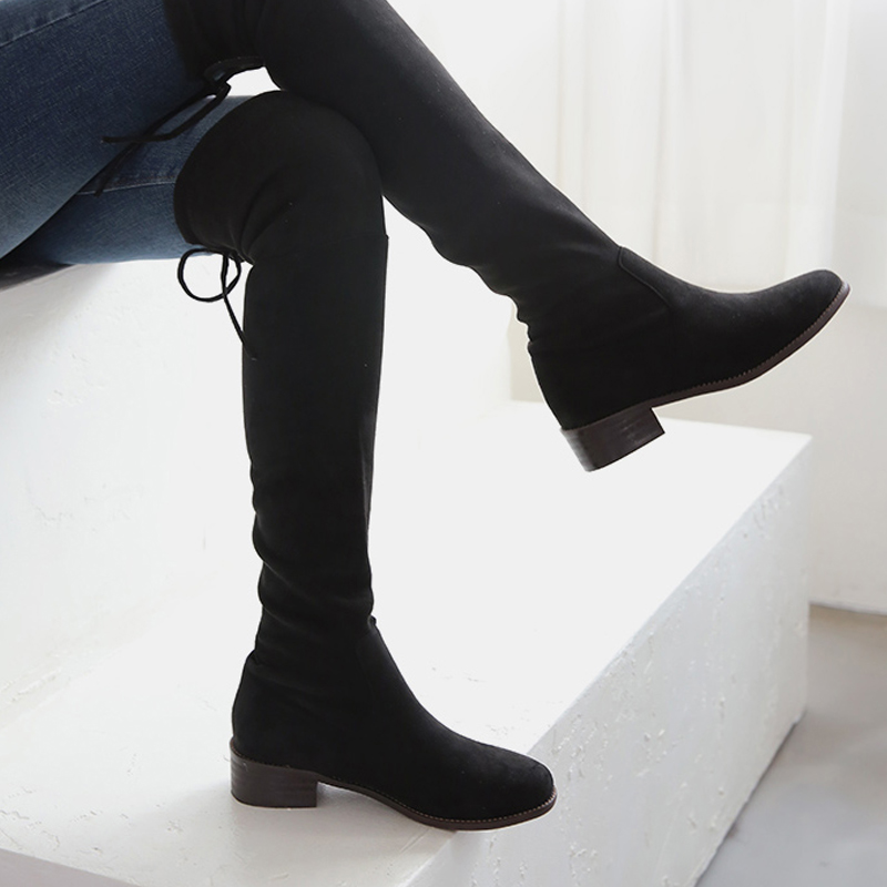 3-color Sexy Thigh High Boots Women's High Heels Over The Knee Boots Women's Round Toe Thick Heel Fashion Size 33-42, Black 6cm
3-color Sexy Thigh High Boots Women's High Heels Over The Knee Boots Women's Round Toe Thick Heel Fashion Size 33-42, Black 6cm