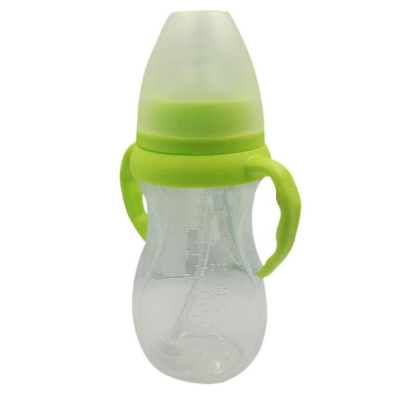 Neonatal Lovely Pacifier Bottle Solid Bottle With Dust Cover Infant Anti-flatulence Baby Size 240ml·
Neonatal Lovely Pacifier Bottle Solid Bottle With Dust Cover Infant Anti-flatulence Baby Size 240ml·