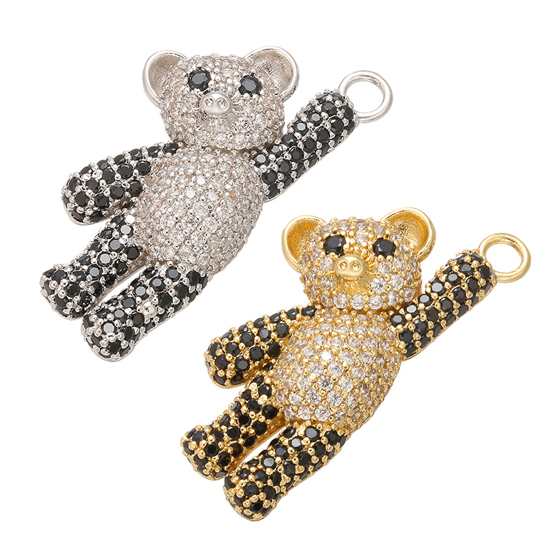ZHUKOU 17x35mm The cutest flying panda pendant crystal brass pendant for women earrings necklace making accessories model:VD464
ZHUKOU 17x35mm The cutest flying panda pendant crystal brass pendant for women earrings necklace making accessories model:VD464
