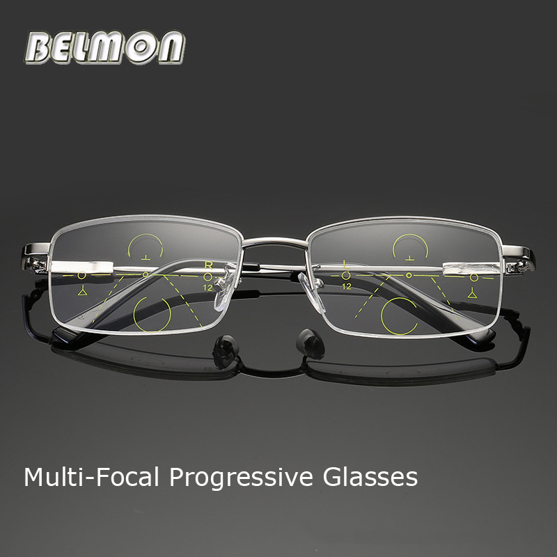 Belmon Multi-Focal Progressive Reading Glasses Women Men Presbyopic Eyeglasses Diopter Eyewear +1.0+1.5+2.0+2.5+3.0+3.5 RS789
Belmon Multi-Focal Progressive Reading Glasses Women Men Presbyopic Eyeglasses Diopter Eyewear +1.0+1.5+2.0+2.5+3.0+3.5 RS789