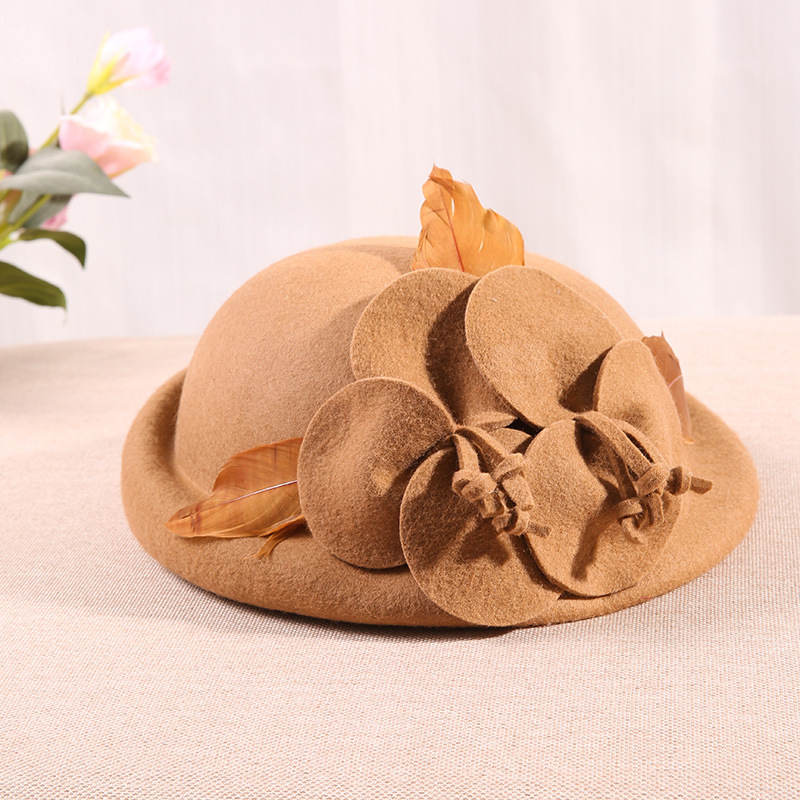 Female Winter Australia Wool Vintage Floral Autumn Winter Flower Wool Beret Hat British Female Elegant Girlfriend Gift, Black
Female Winter Australia Wool Vintage Floral Autumn Winter Flower Wool Beret Hat British Female Elegant Girlfriend Gift, Black