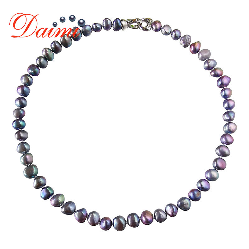 DMNFP407 Natural Freshwater Pearl Necklace Black/White/Pink/Purple Pearl Necklace Fine Jewelry For Women
DMNFP407 Natural Freshwater Pearl Necklace Black/White/Pink/Purple Pearl Necklace Fine Jewelry For Women