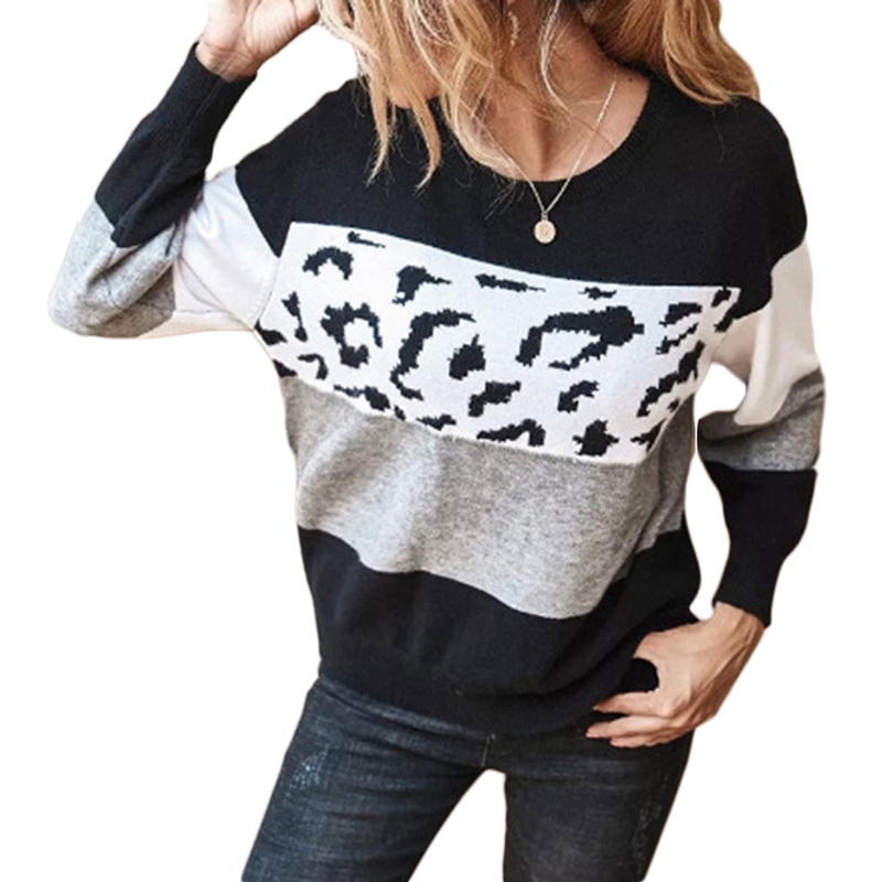 3XL Sweatshirt For Women 2020 Autumn Women Leopard Printed Stitching Long Sleeve Loose Pullovers Oversized Streetwear Hoodies, Bk
3XL Sweatshirt For Women 2020 Autumn Women Leopard Printed Stitching Long Sleeve Loose Pullovers Oversized Streetwear Hoodies, Bk