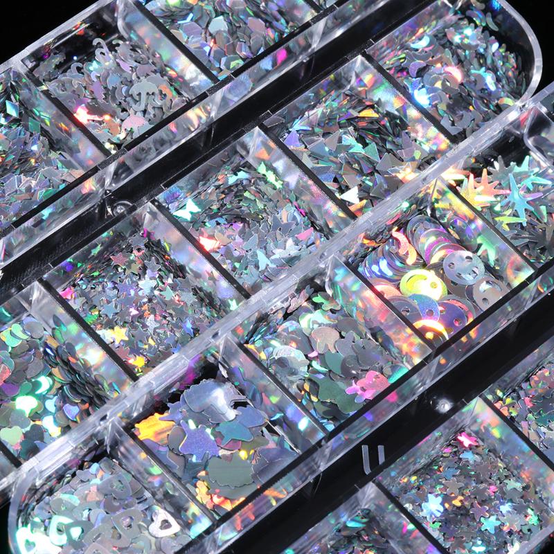 Butterfly Nail Sequins Glitter Style Flakes Mixed Star Love heart Round Decoration 3D Nail Art Sequins Sparkly Art Tool
Butterfly Nail Sequins Glitter Style Flakes Mixed Star Love heart Round Decoration 3D Nail Art Sequins Sparkly Art Tool