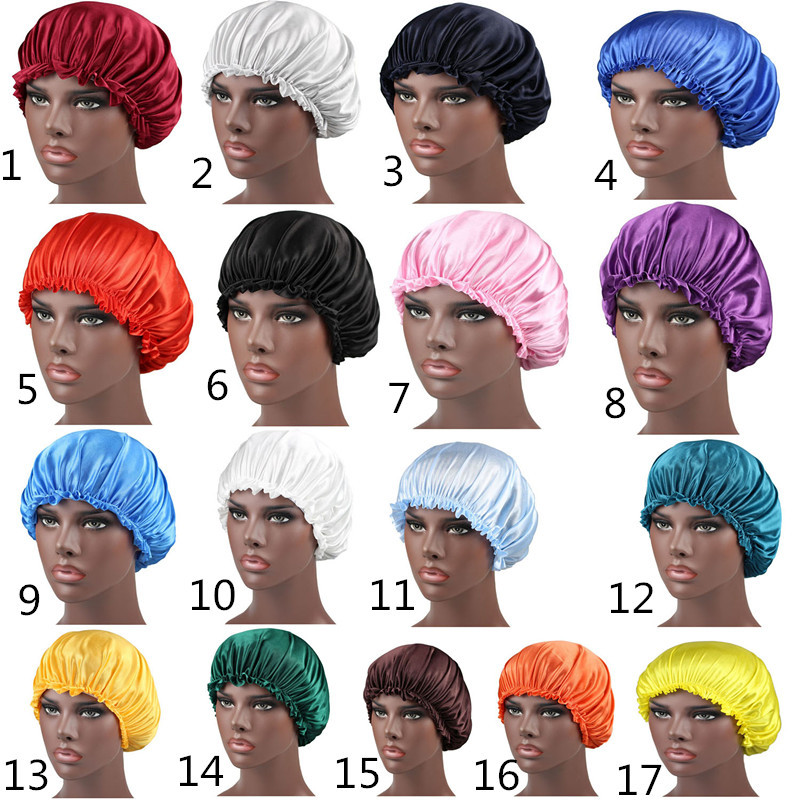New Women Durags Night Hat Sleep Caps girls Bonnet Hair Care Cap Ladies bath hats durag Silk Satin Head Cover Fashion Accessories, Blue;gray
New Women Durags Night Hat Sleep Caps girls Bonnet Hair Care Cap Ladies bath hats durag Silk Satin Head Cover Fashion Accessories, Blue;gray